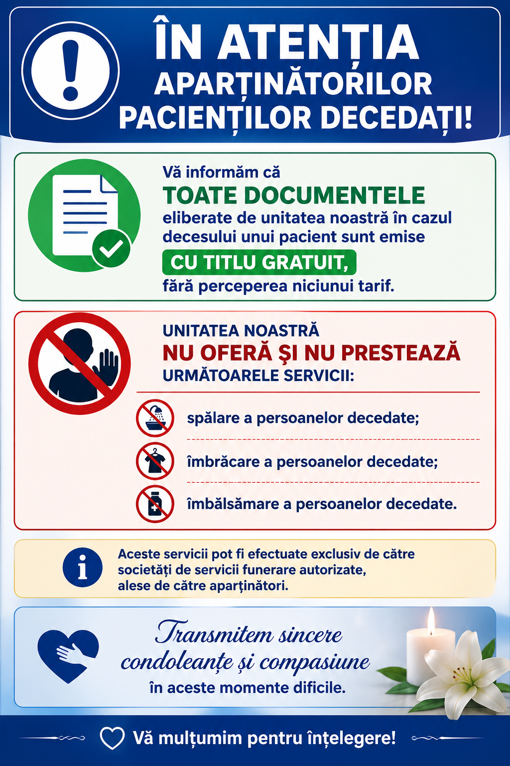Informatii utile
